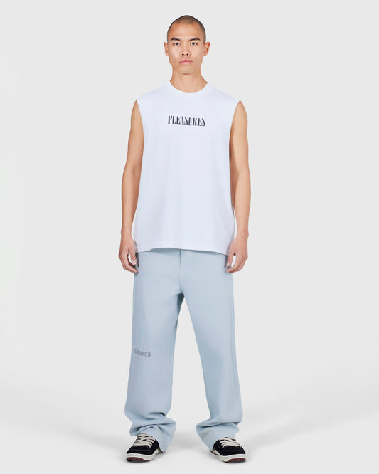 Onyx Sleeveless Shirt - White