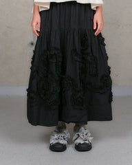 Orbit Skirt - Black Fossil