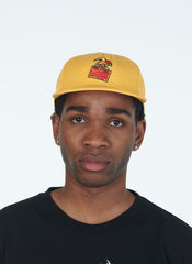 Rassvet 5 Panel Clown Cap - Yellow - Crowdless