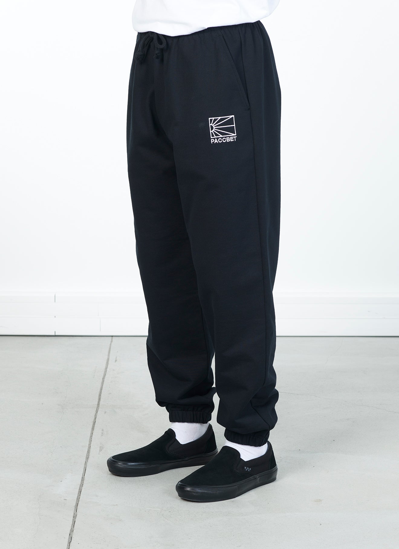 Rassvet Logo Joggers - Black - Crowdless