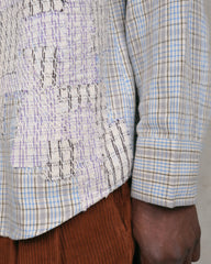 Story mfg Plane Shirt - Scrap Patchwork - Crowdless