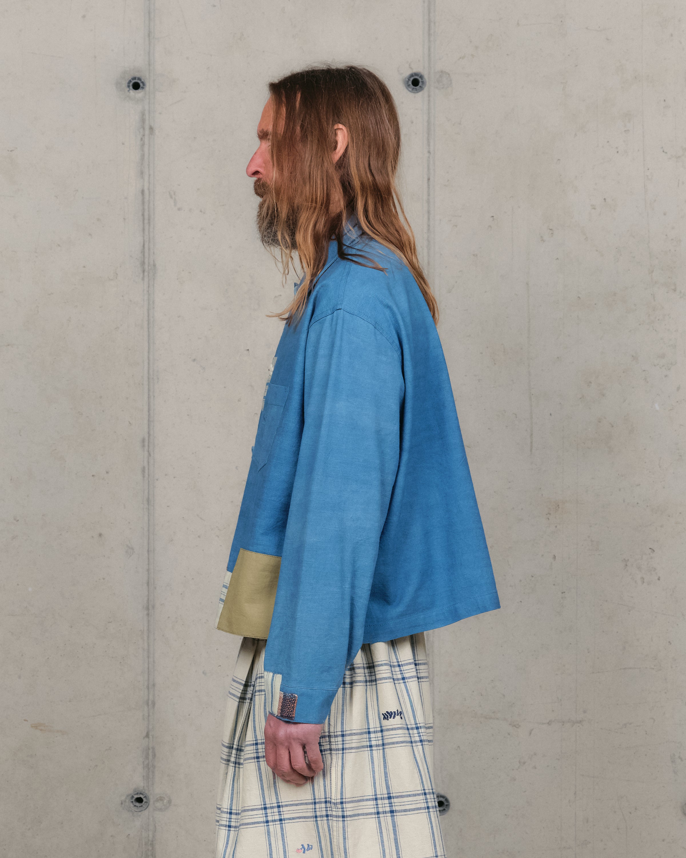 Story mfg Second Jacket - Indigo - Crowdless