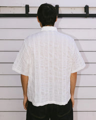Brain Dead Twisted Piping Shirt - Natural - Crowdless