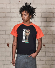 Trophy Raglan Shirt - Black