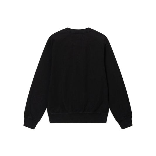 Glamour Pigment Dyed Crew - Black