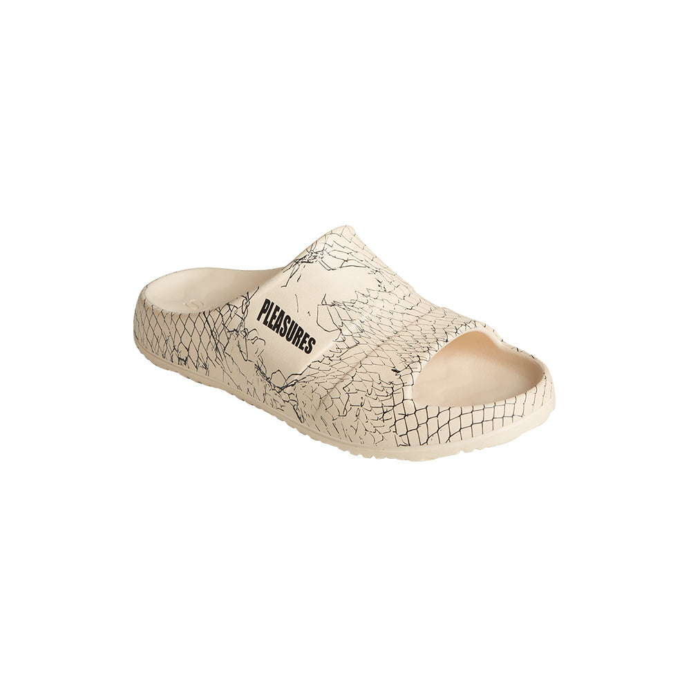 Pleasures Float Slide - Cream - Crowdless