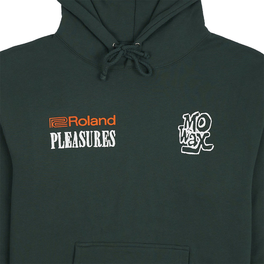 Pleasures TB-03 Hoodie - Hunter Green - Crowdless