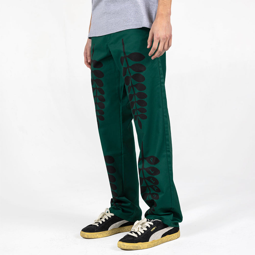 Pleasures Wretch Work Trouser - Green - Crowdless