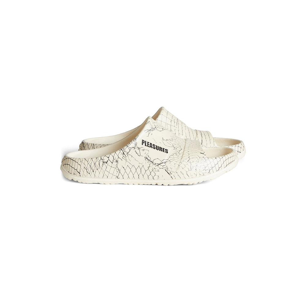 Pleasures Float Slide - Cream - Crowdless