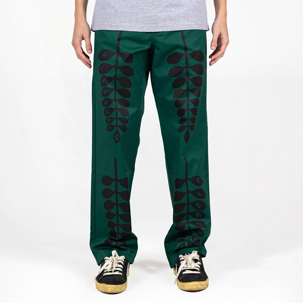 Pleasures Wretch Work Trouser - Green - Crowdless