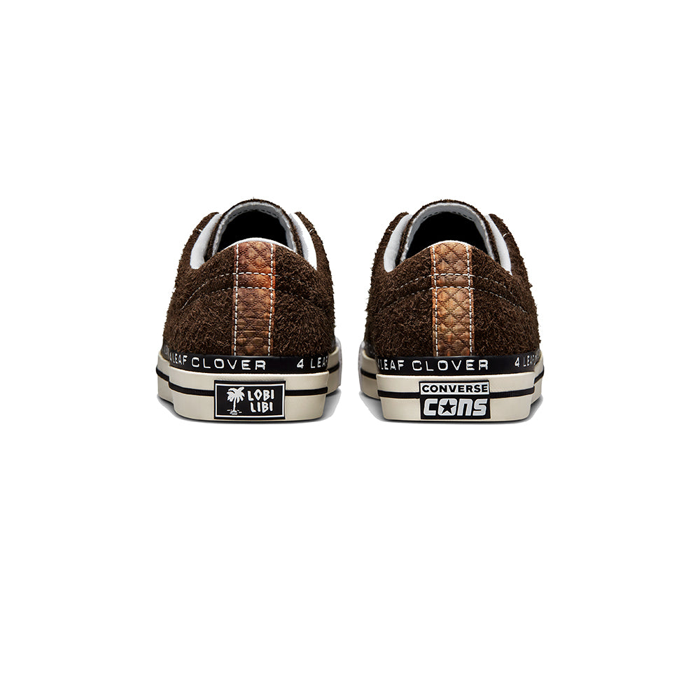 Converse Converse x Patta Four-Leaf Clover One Star Pro - Java/Burnt Olive/White - Crowdless