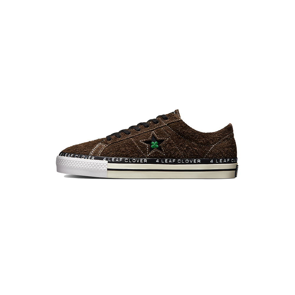 Converse Converse x Patta Four-Leaf Clover One Star Pro - Java/Burnt Olive/White - Crowdless