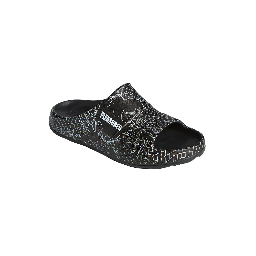 Pleasures Float Slide - Black - Crowdless