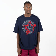 Pleasures University Heavyweight Shirt - Navy - Crowdless