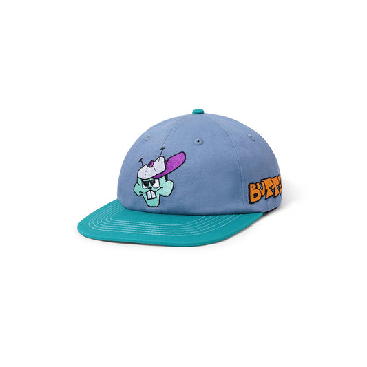 Bug Out 6 Panel Cap - Lake Blue / Teal