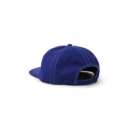 Butter Goods Lottery 6 Panel Cap - Navy - Crowdless