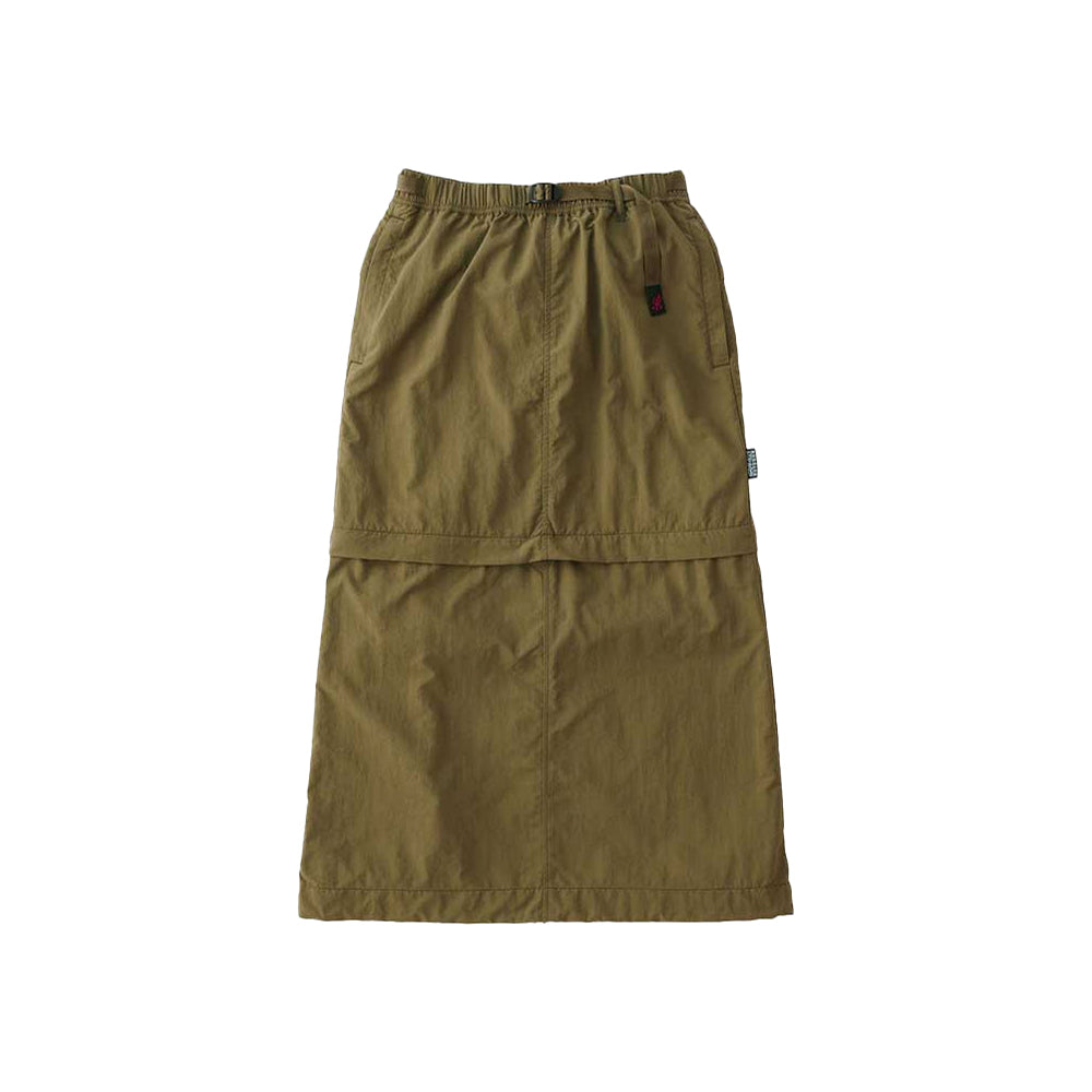 Gramicci Convertible Micro Ripstop Skirt - Army Green - Crowdless