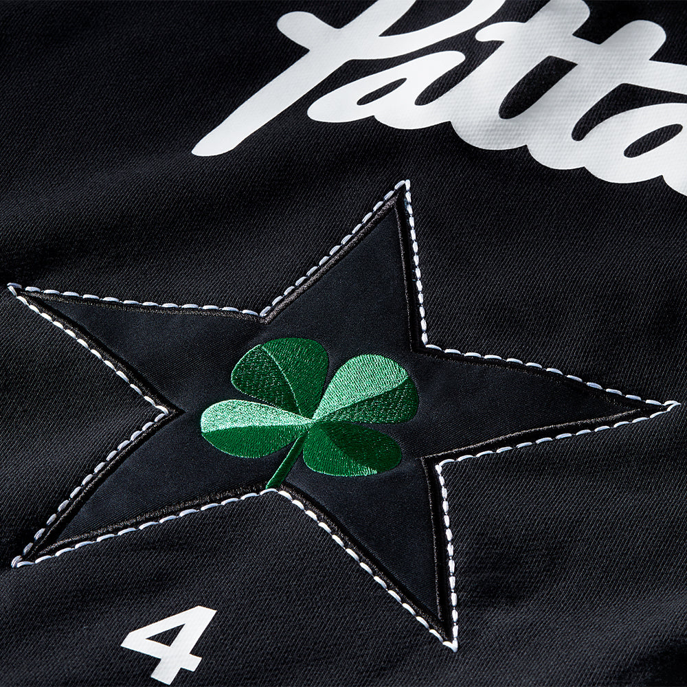 Converse Converse x Patta Four-Leaf Clover Utility Fleece Hoodie - Black - Crowdless