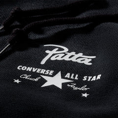 Converse x Patta Four-Leaf Clover Utility Fleece Hoodie - Black