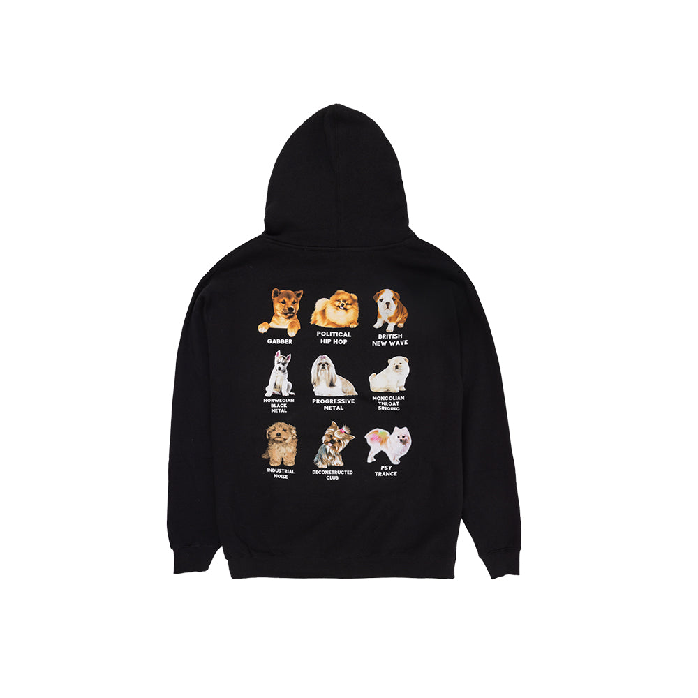 Pleasures Puppies Hoodie - Black - Crowdless