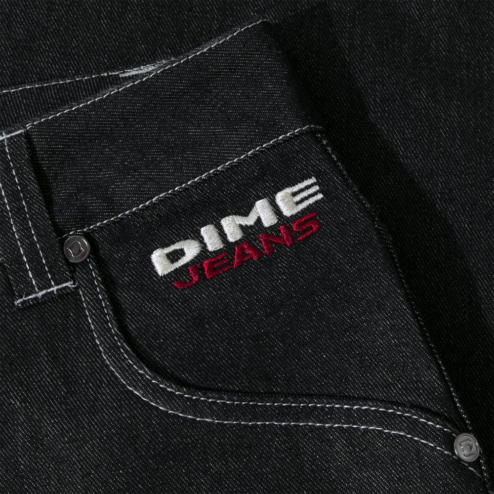 Dime DJCO Denim Pants - Black - Crowdless