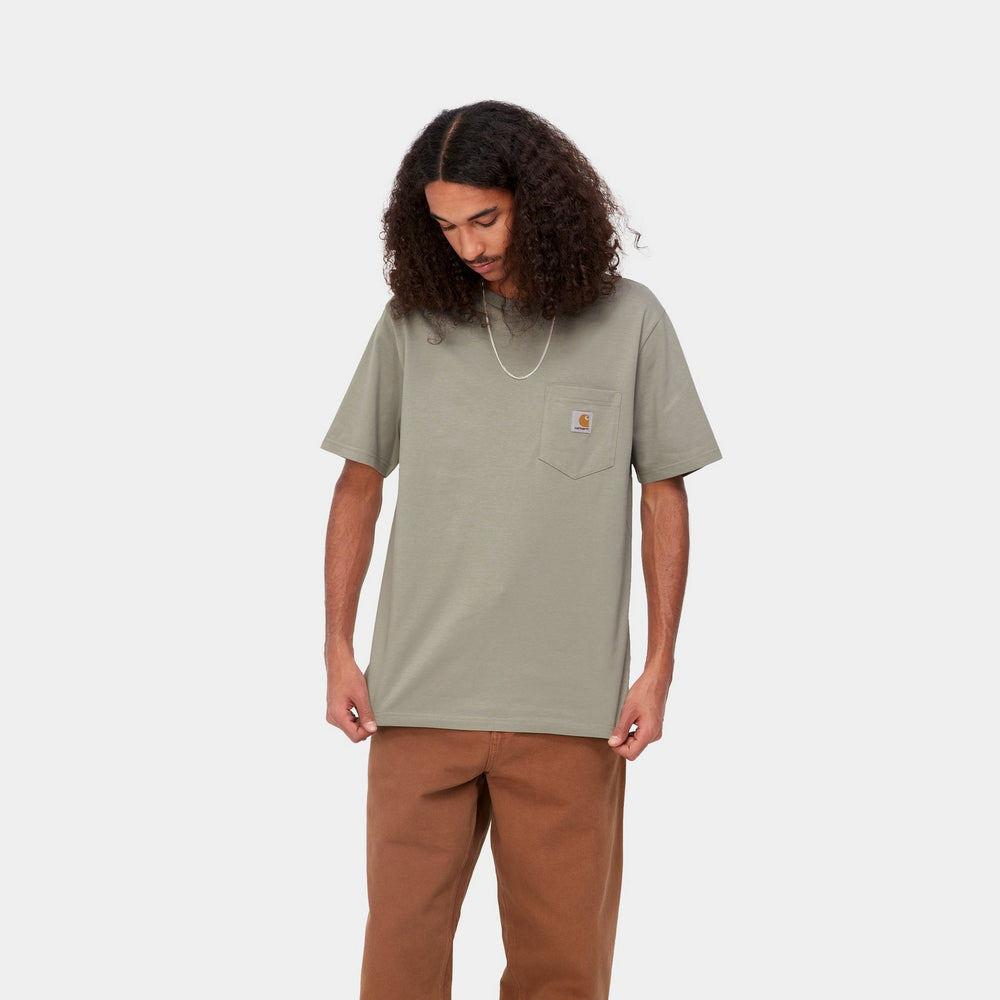 Carhartt WIP S/S Pocket T-Shirt - Yucca - Crowdless