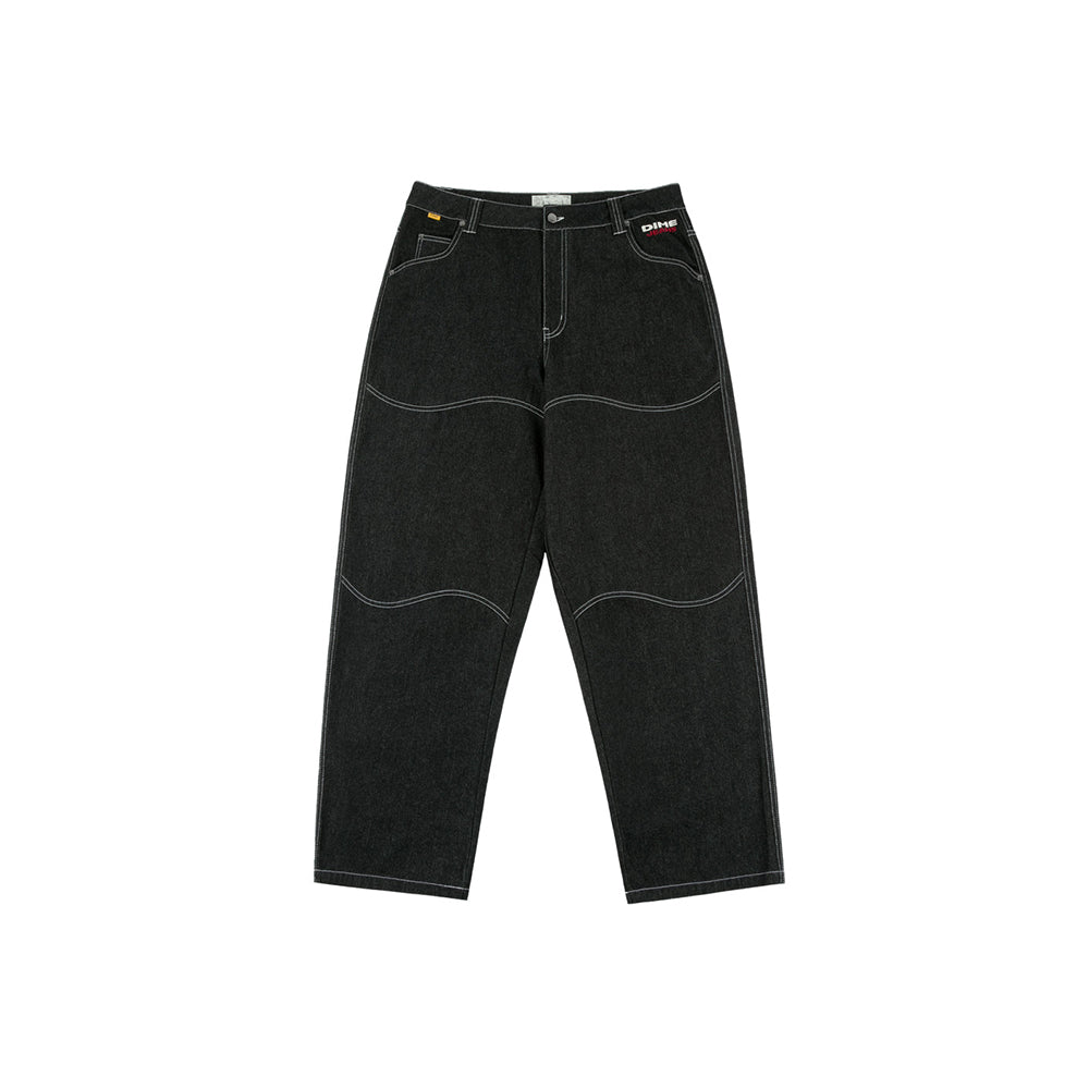 Dime DJCO Denim Pants - Black - Crowdless