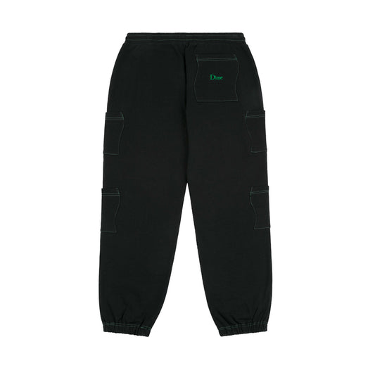 French Terry Pocket Pants - Black