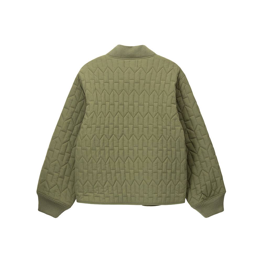 Stüssy S Quilted Liner Jacket - Olive - Crowdless