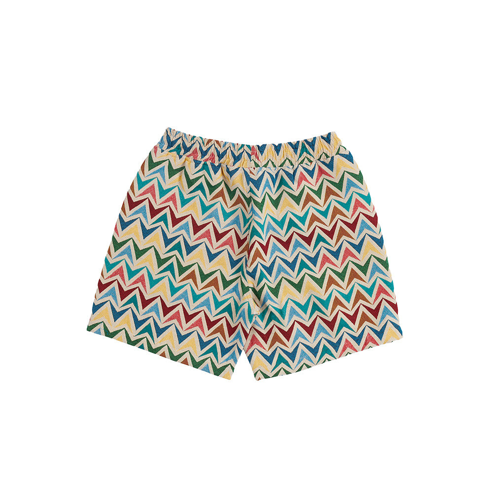 Pleasures Basket Woven Shorts - Multi/Khaki - Crowdless