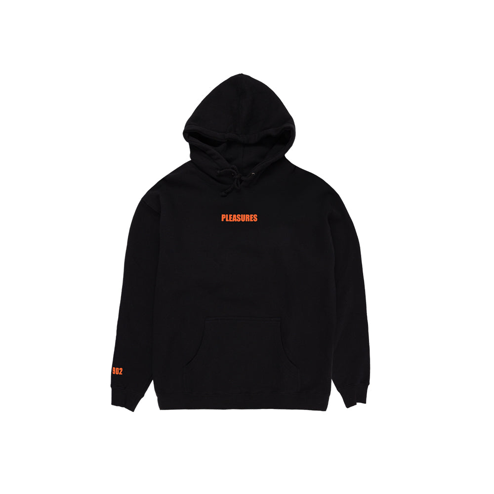 Pleasures Art News Hoodie - Black - Crowdless