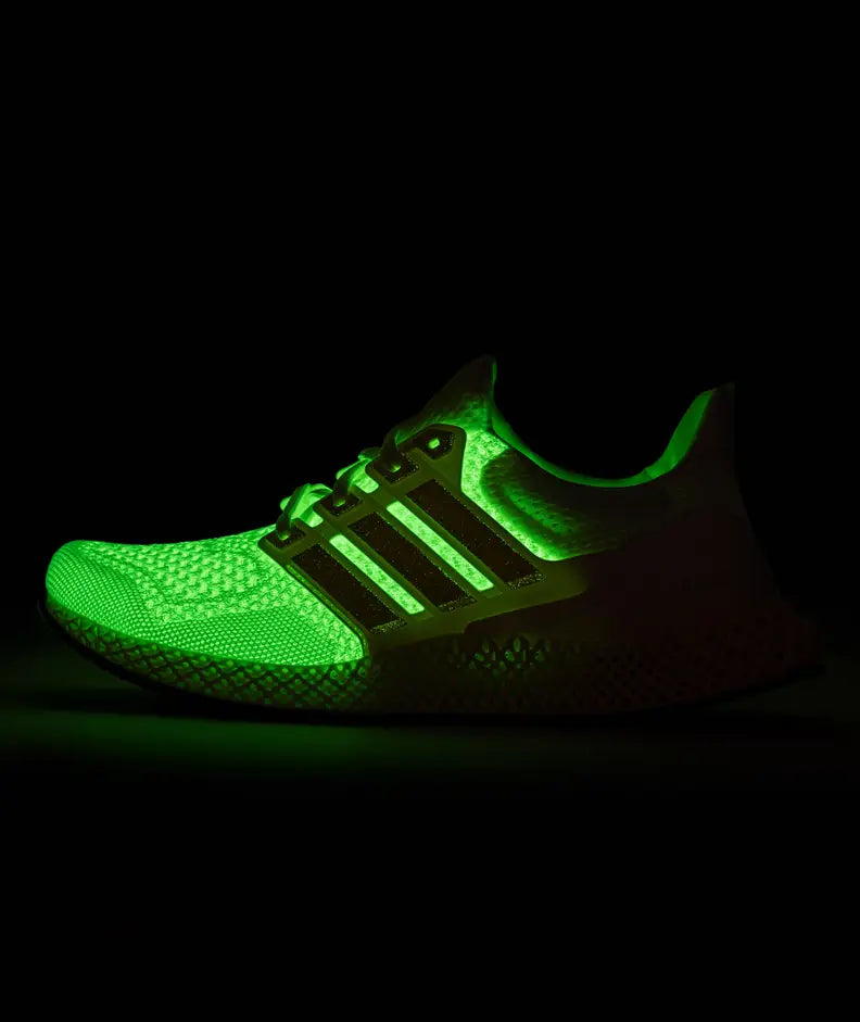 adidas Ultra 4D White - Glow In The Dark - Crowdless