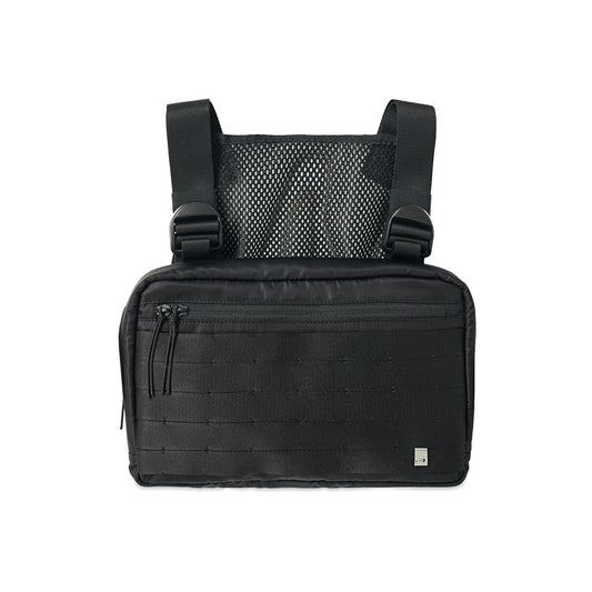 Classic Chest Rig With Rain Cover - Black
