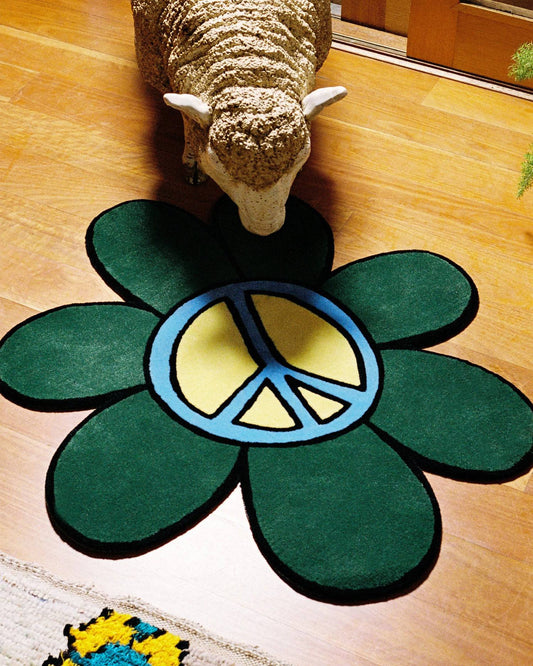 Butter Goods Flower Rug - Multi - Crowdless