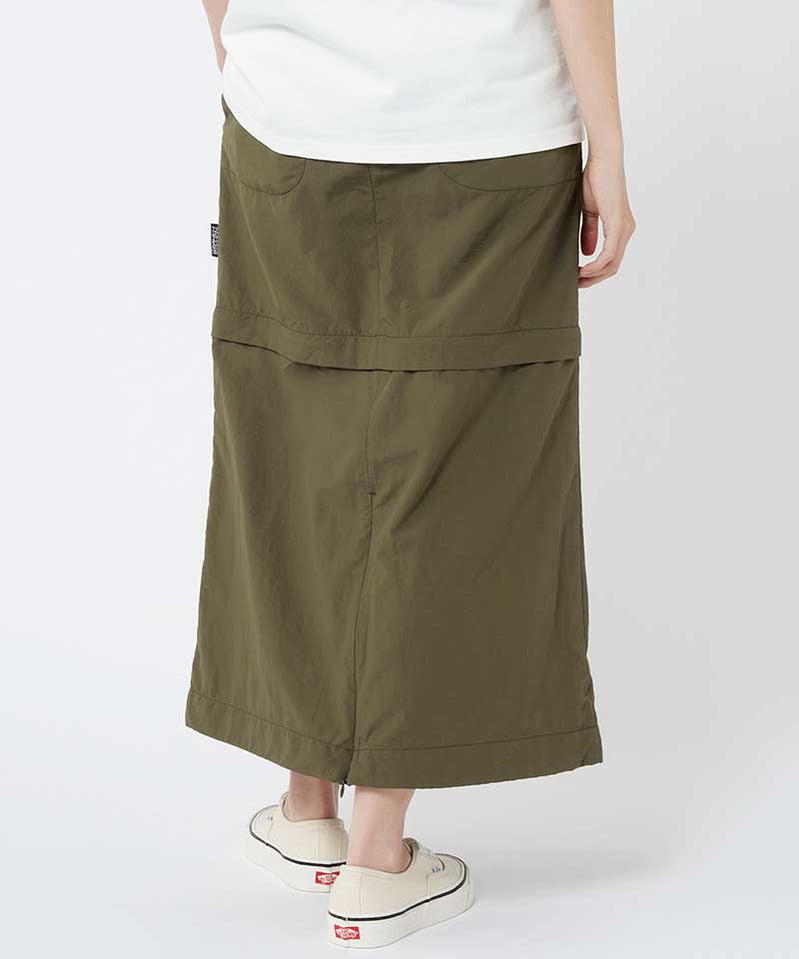 Gramicci Convertible Micro Ripstop Skirt - Army Green - Crowdless