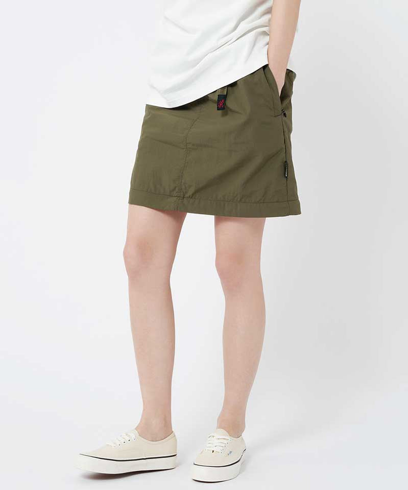 Gramicci Convertible Micro Ripstop Skirt - Army Green - Crowdless