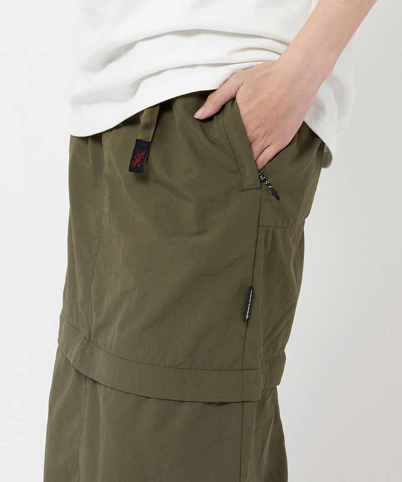 Gramicci Convertible Micro Ripstop Skirt - Army Green - Crowdless