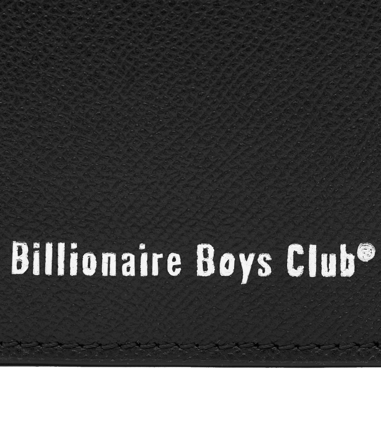 Billionaire Boys Club Leather Travel Pouch - Black - Crowdless