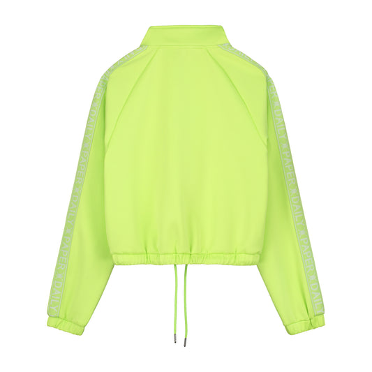 Daily Paper Tape Logo Frackt Jacket - Sharp Green - Crowdless