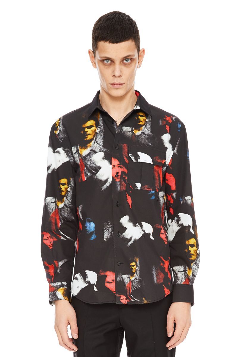 MISBHV Warszawa 1960 Long Sleeve Shirt - Multi - Crowdless